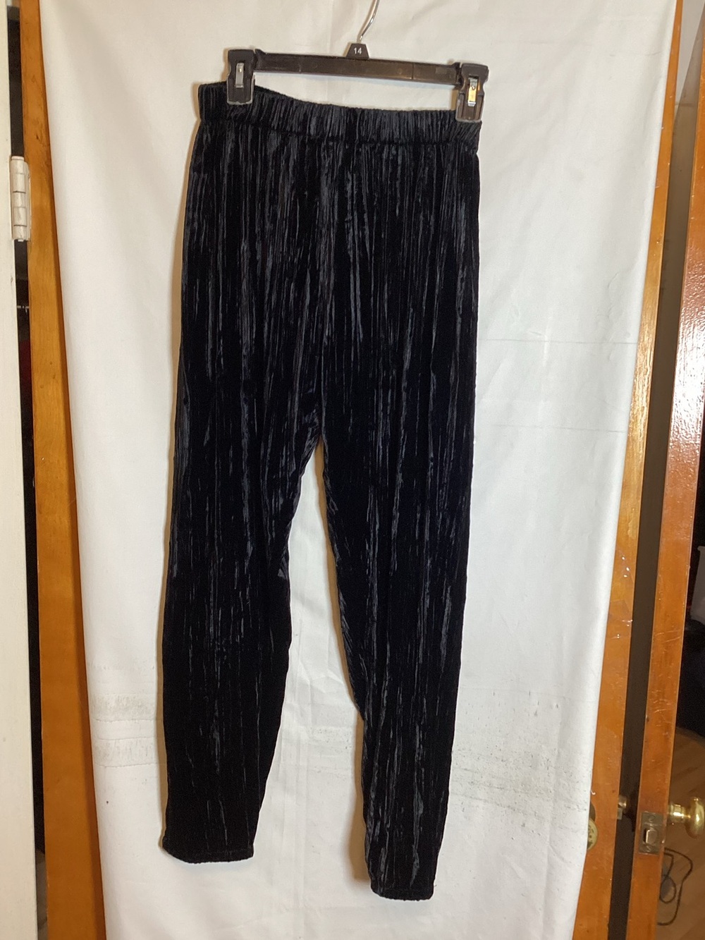 Forte Forte Italy jogger pull on pants velvet pants SZ 1 us size 4 # elegant
